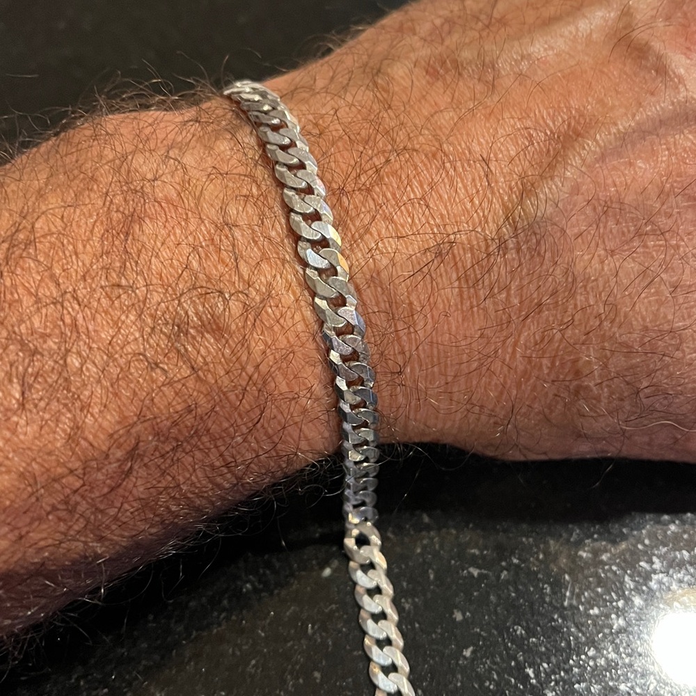 Sterling Silver Chain 10 inches 925 made in Italy